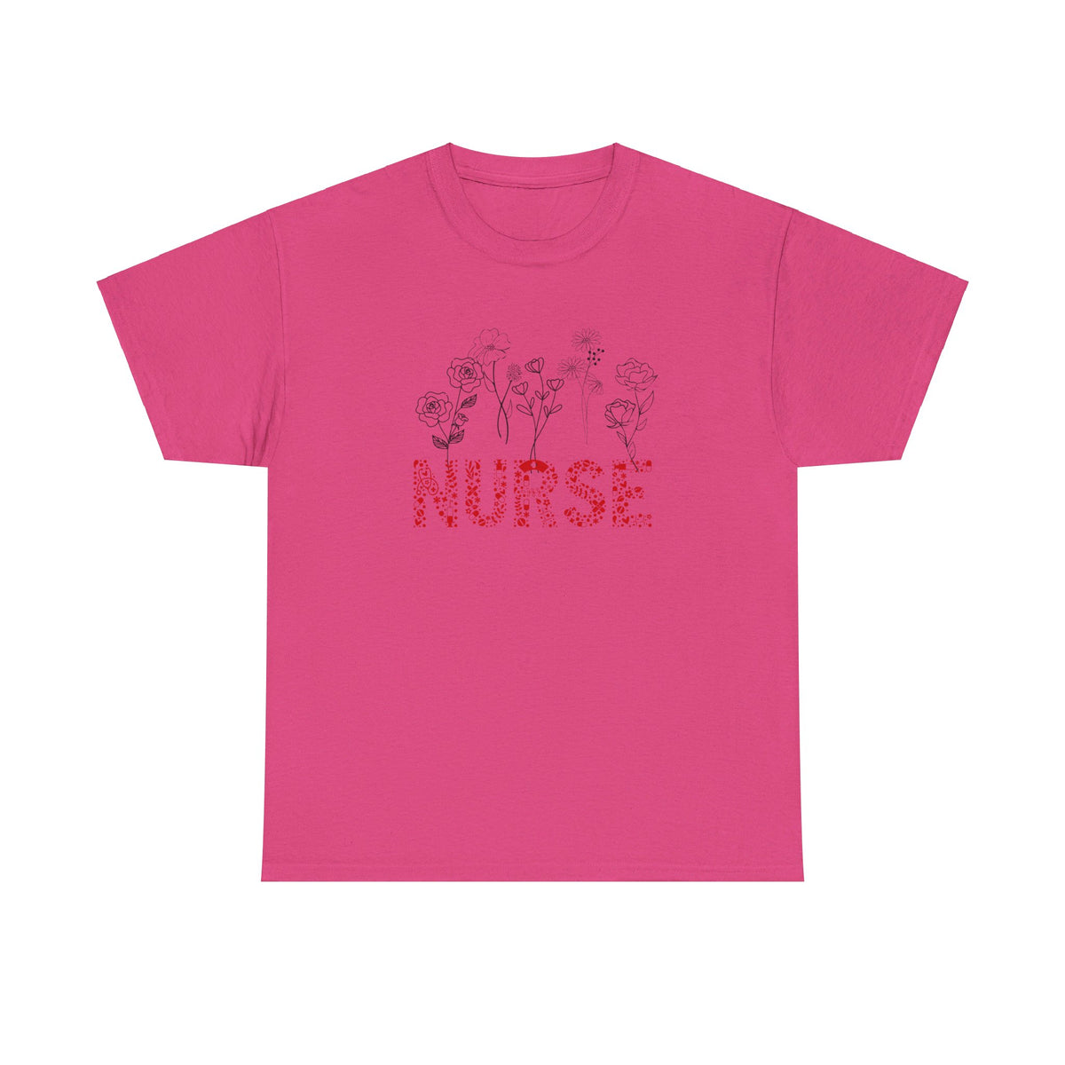 Nurse Flower Tshirt