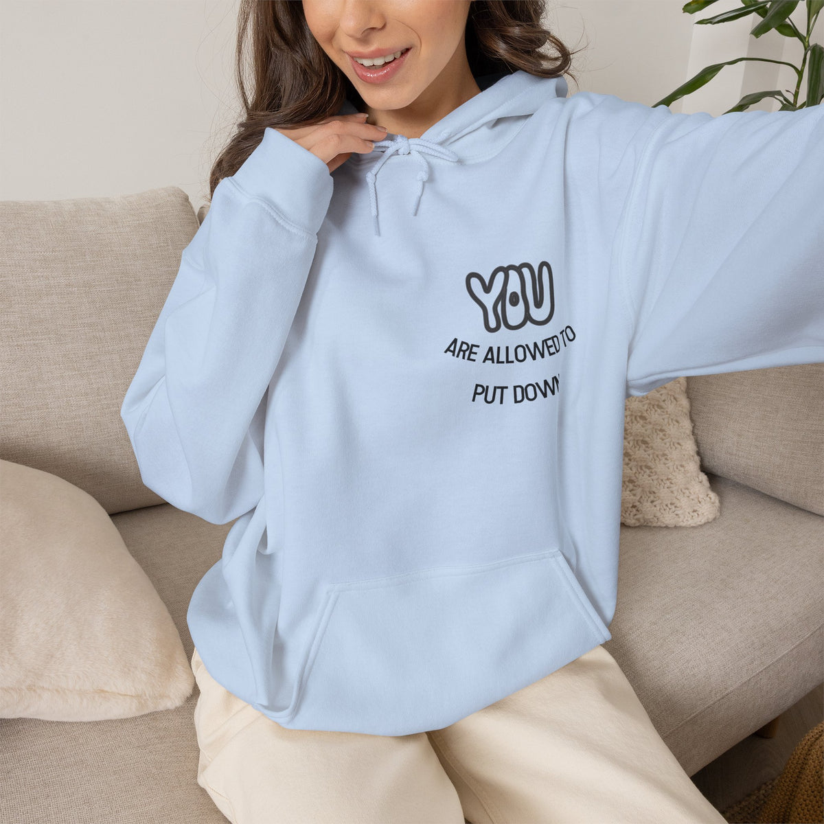 You Are Allowed to Put Down Your Cape Hoodie