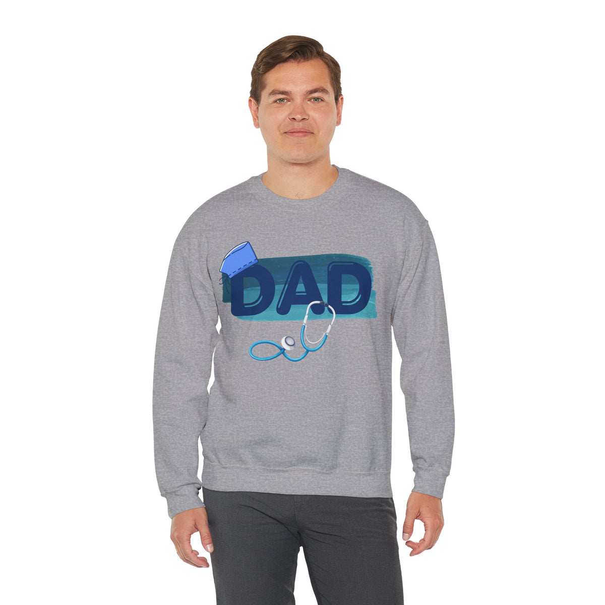 Doctor Dad Crewneck Sweatshirt