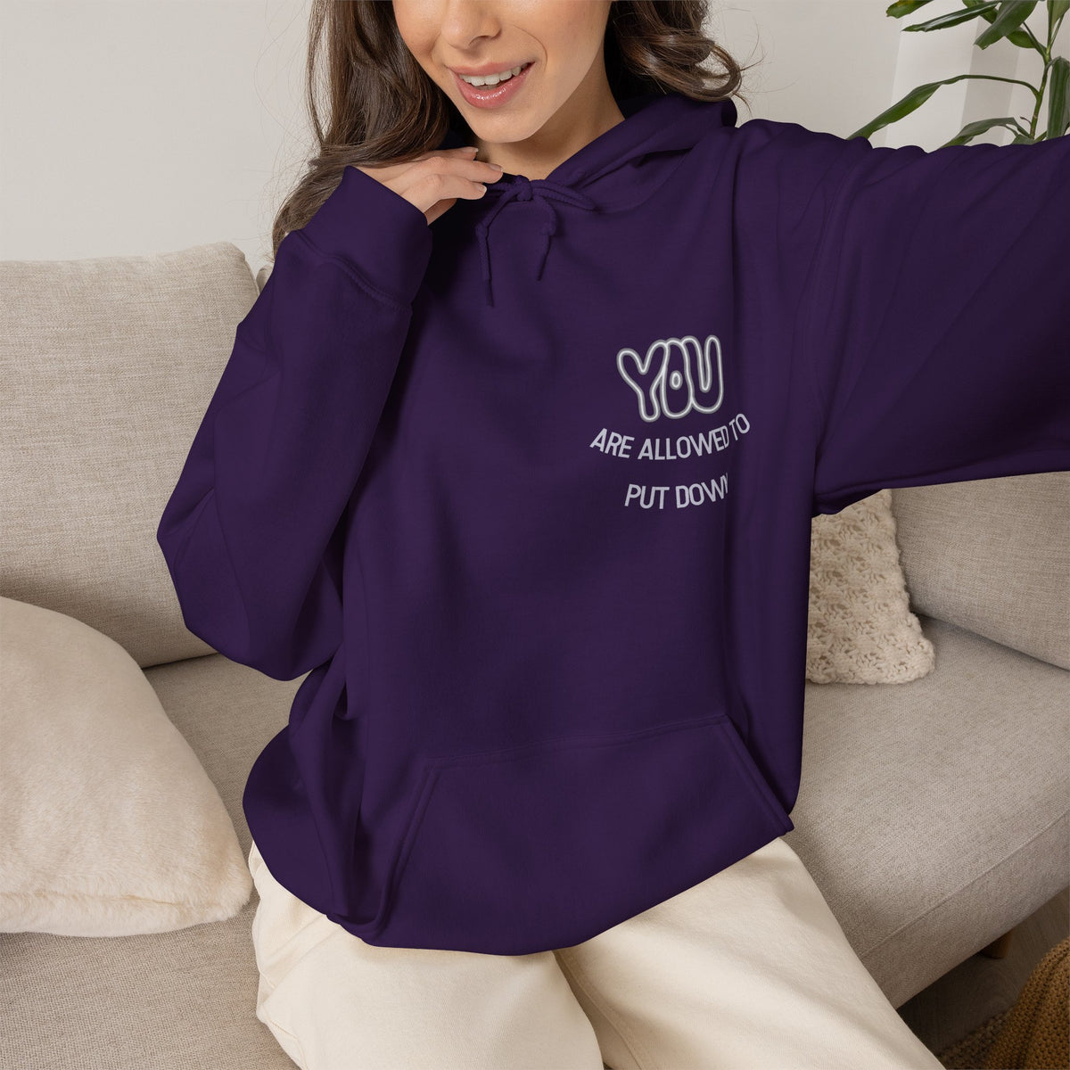 You Are Allowed to Put Down Your Cape Hoodie
