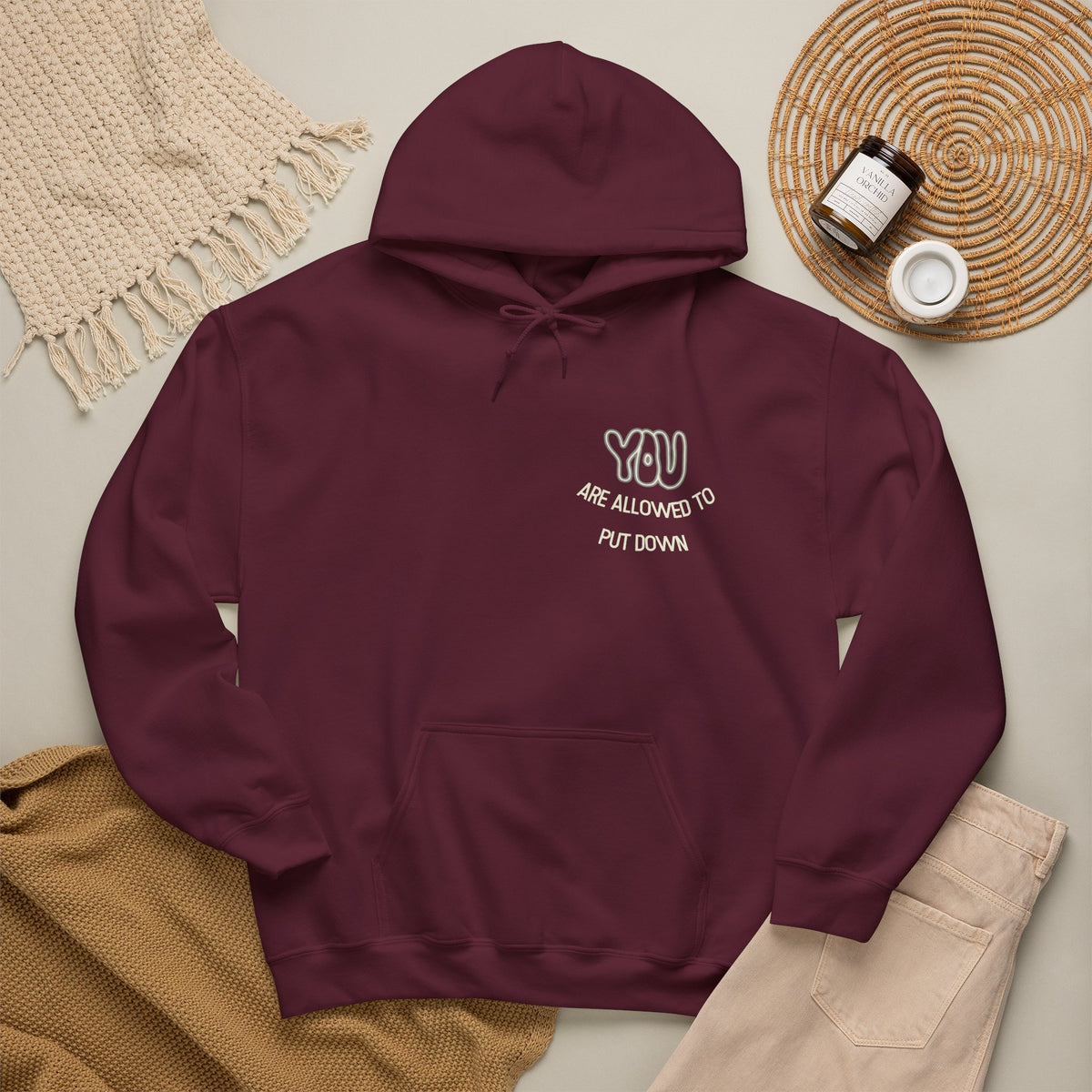 You Are Allowed to Put Down Your Cape Hoodie