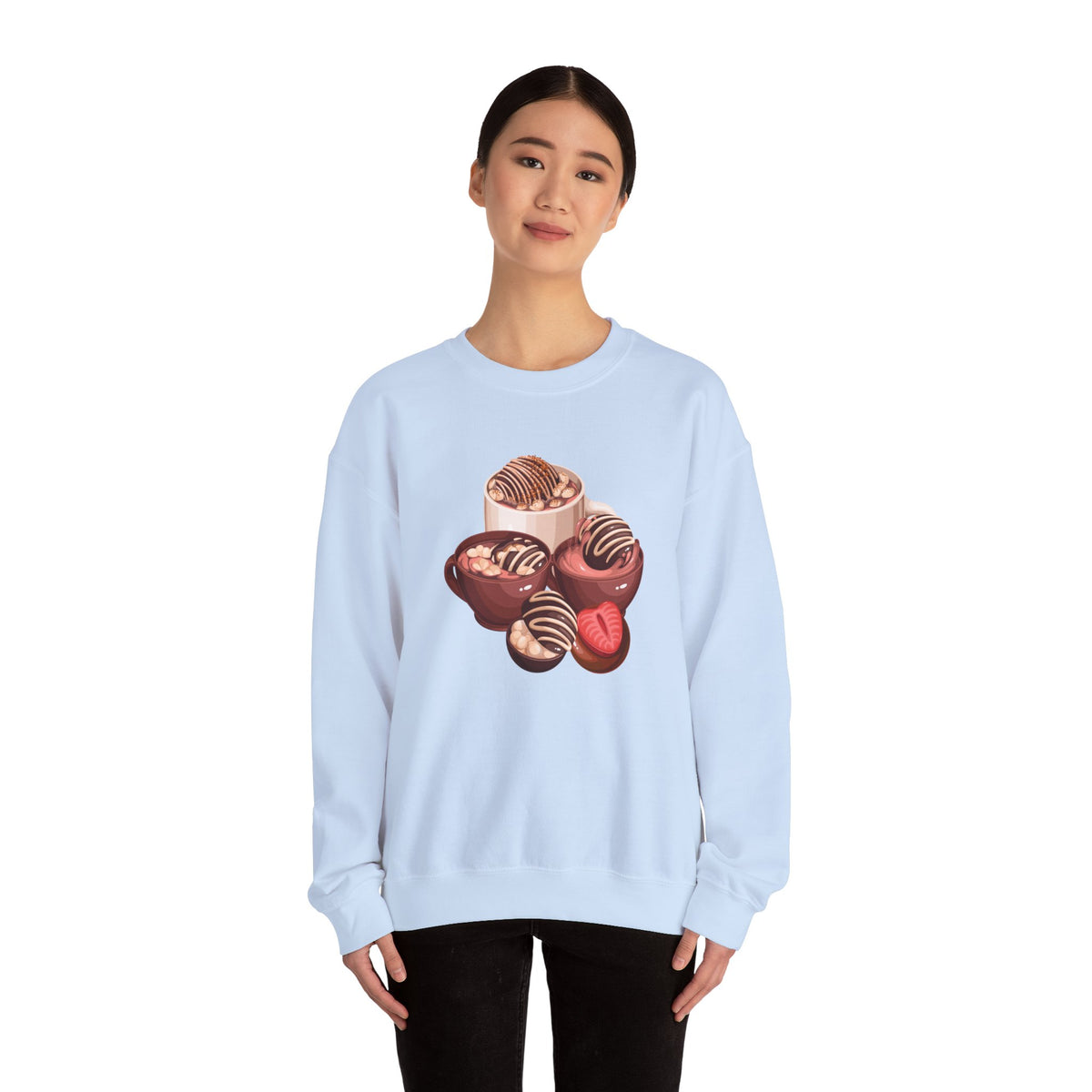 Love, Ice Cream Crewneck Sweatshirt