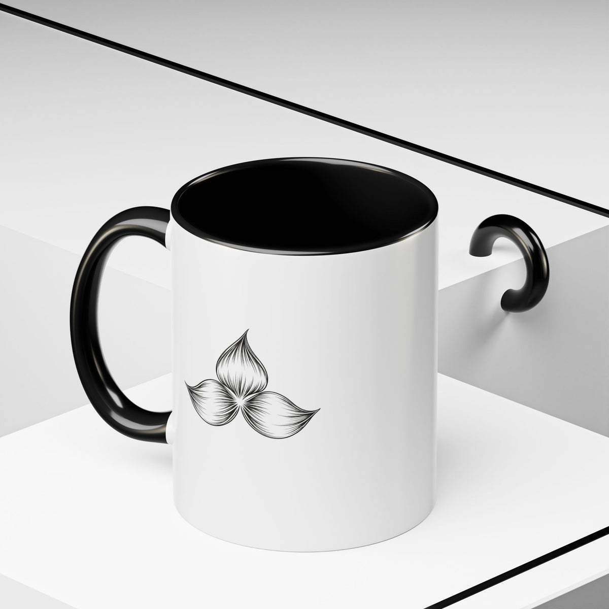 Inspirational Floral Coffee Mug — "Your Second Chance Is Just Beginning"