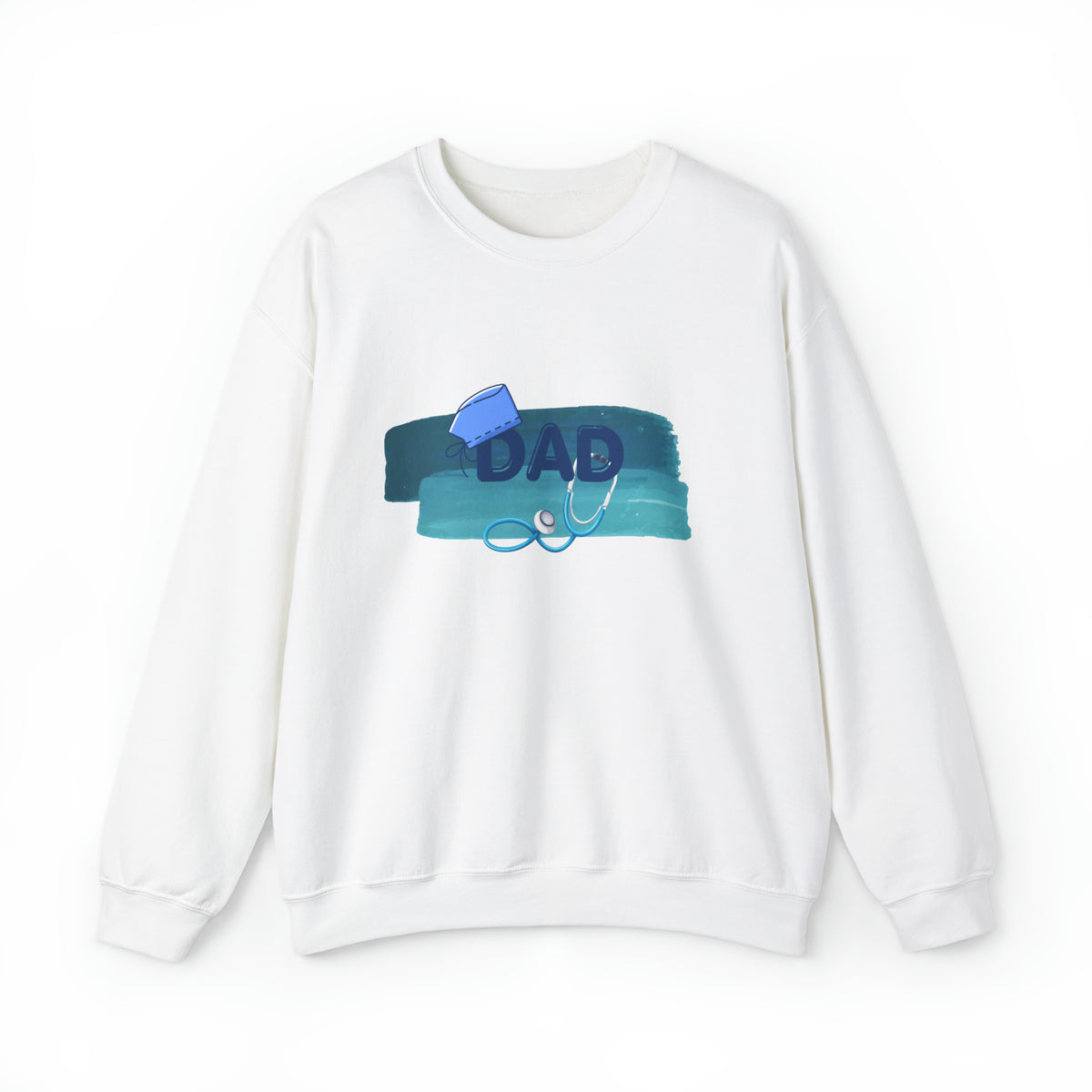 Nurse Doctor  Dad Crewneck Sweatshirt