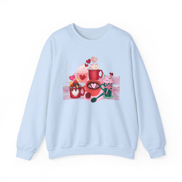 Love, Coffee Crewneck Sweatshirt