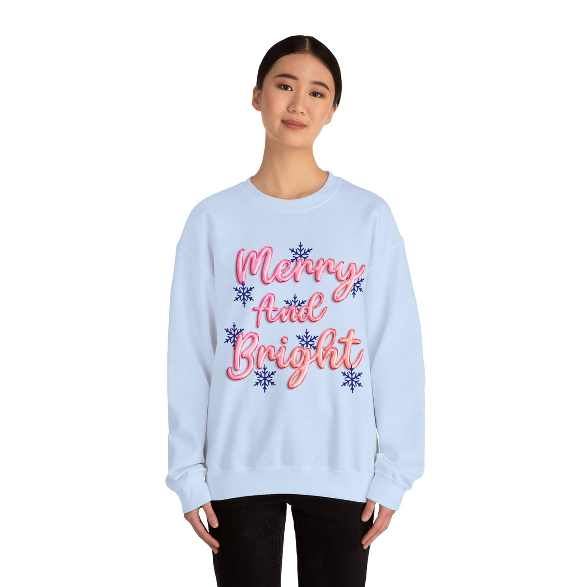 Merry and Bright Crewneck Sweatshirt