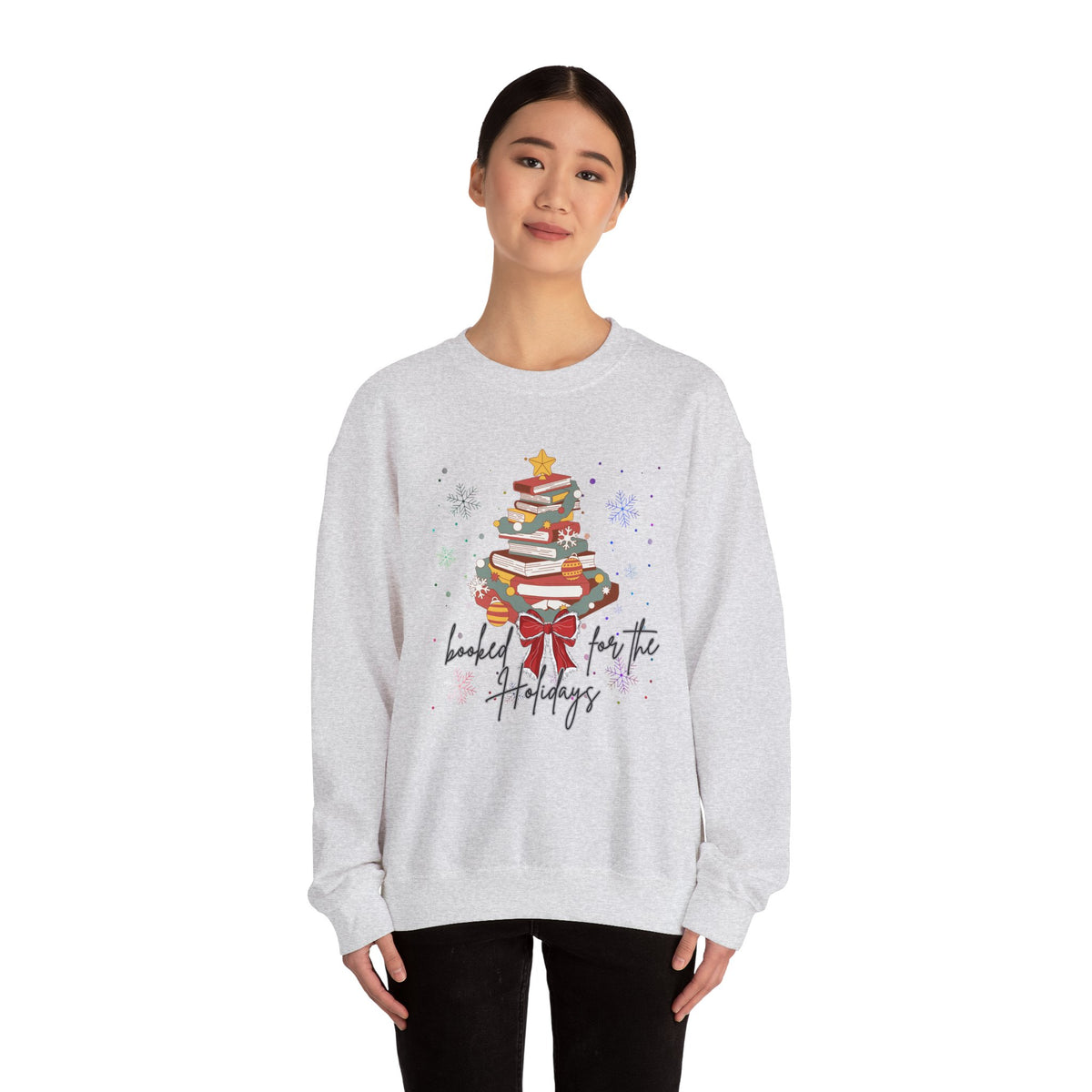 Booked for the Holidays Crewneck Sweatshirt