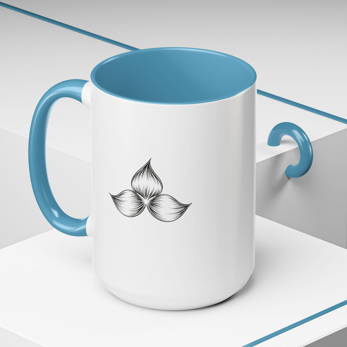 Inspirational Floral Coffee Mug — "Your Second Chance Is Just Beginning"