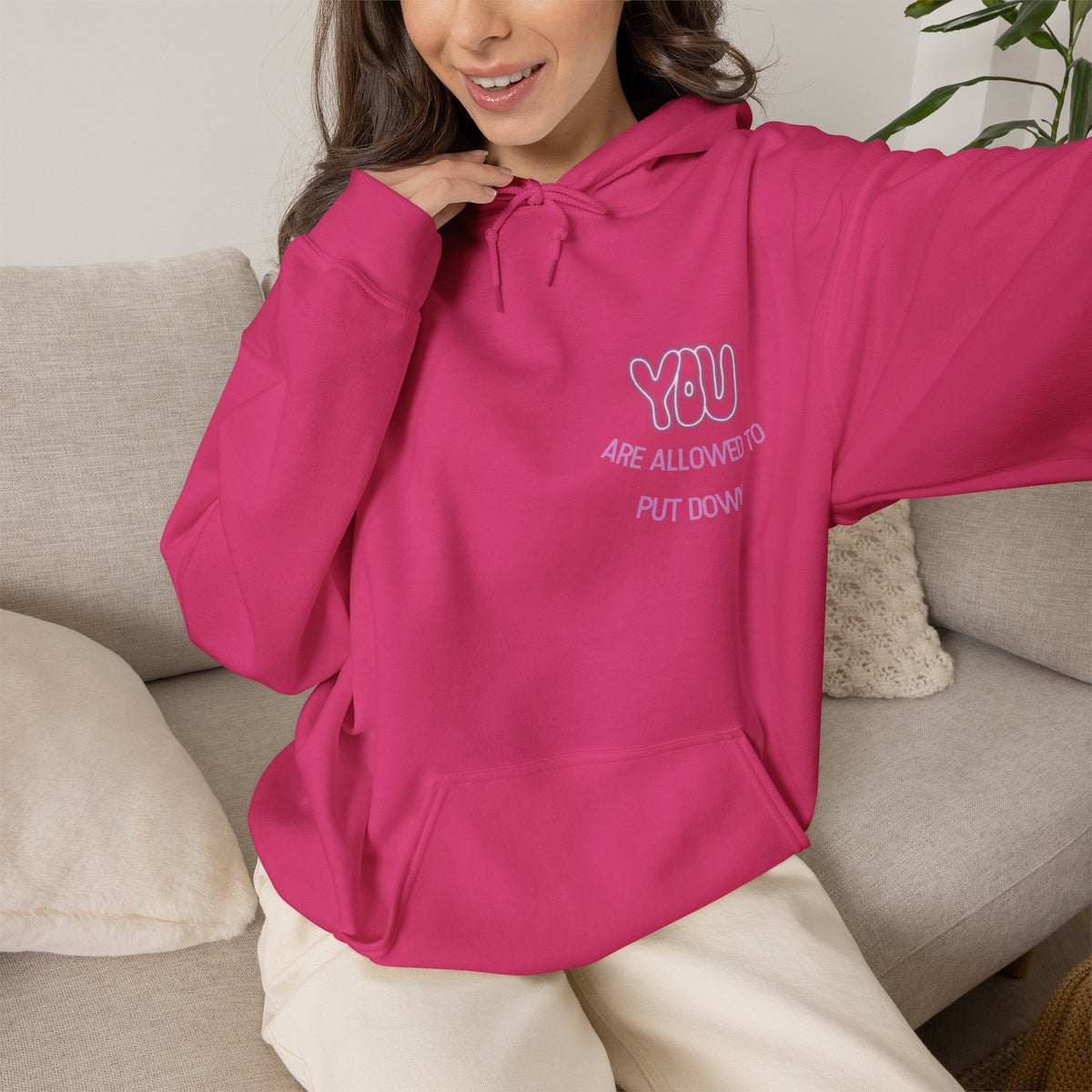 You Are Allowed to Put Down Your Cape Hoodie