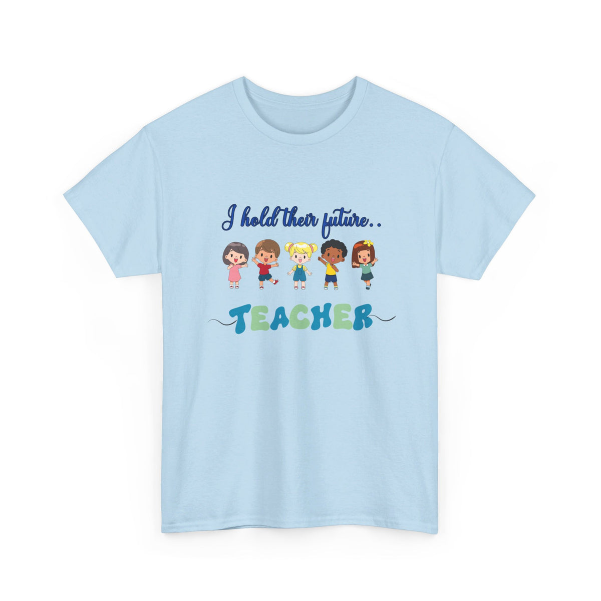 Teacher and Kids, Crewneck Tshirt