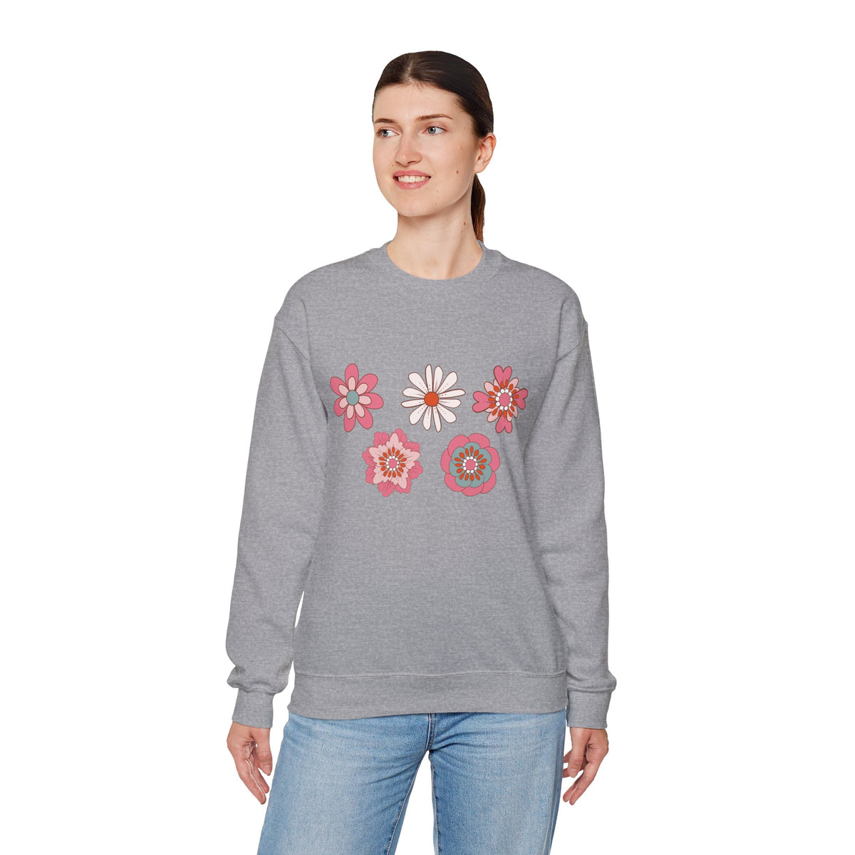 Flower Crewneck Sweatshirt