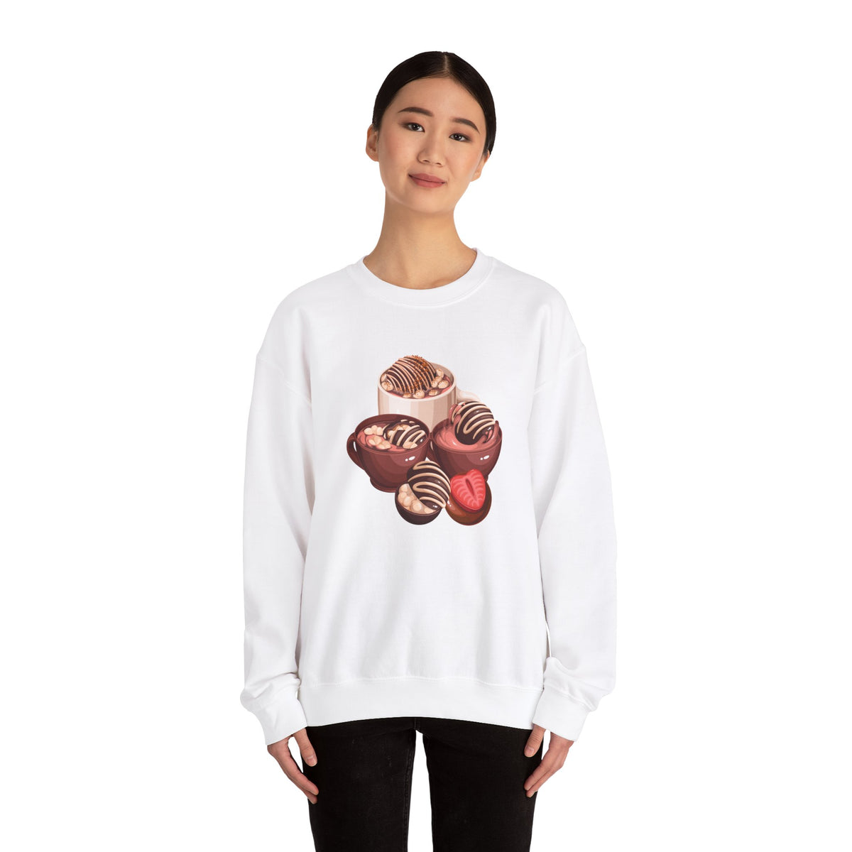 Love, Ice Cream Crewneck Sweatshirt