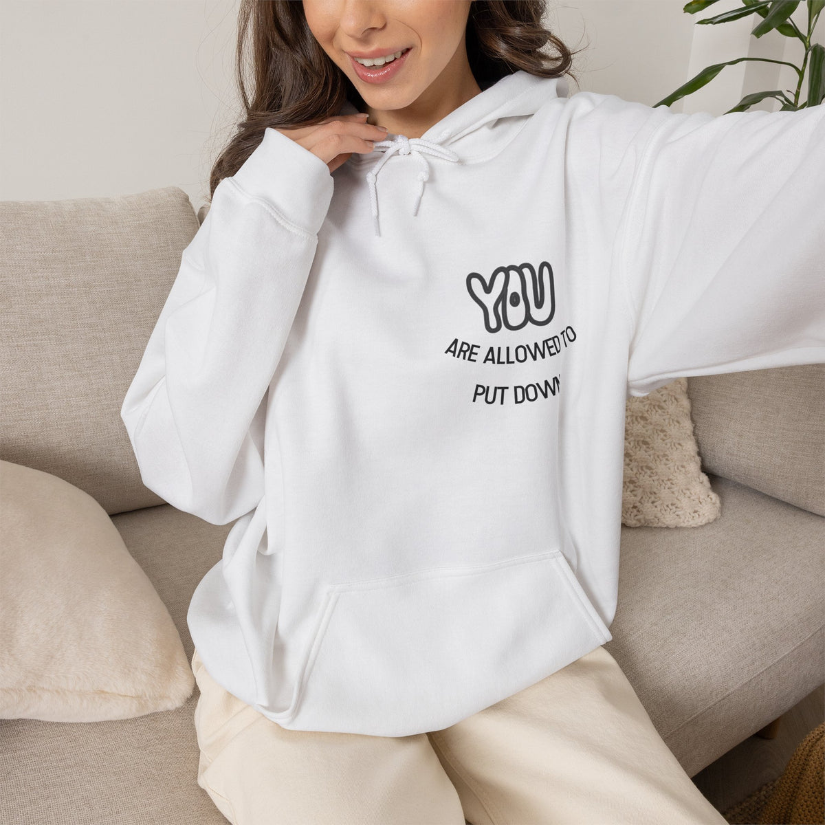 You Are Allowed to Put Down Your Cape Hoodie