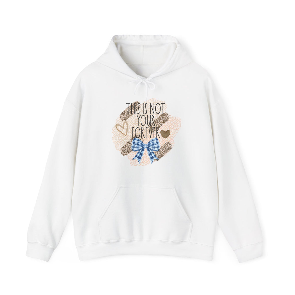 This Is Not Your Forever Hoodie – Encouraging Inspirational Sweatshirt