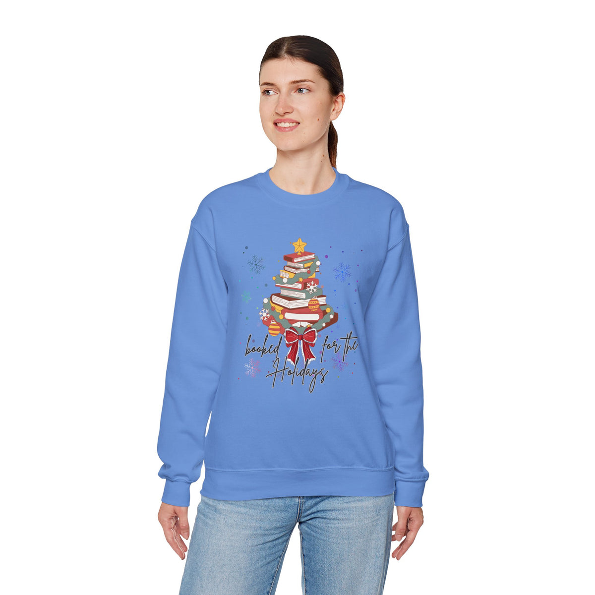 Booked for the Holidays Crewneck Sweatshirt