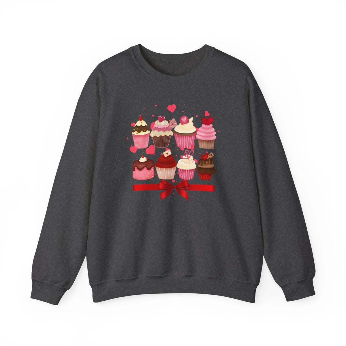 Love, Cupcakes Crewneck Sweatshirt