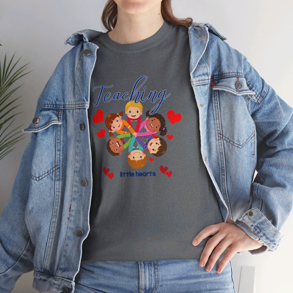 Teaching Little Kids, Crewneck Tshirt