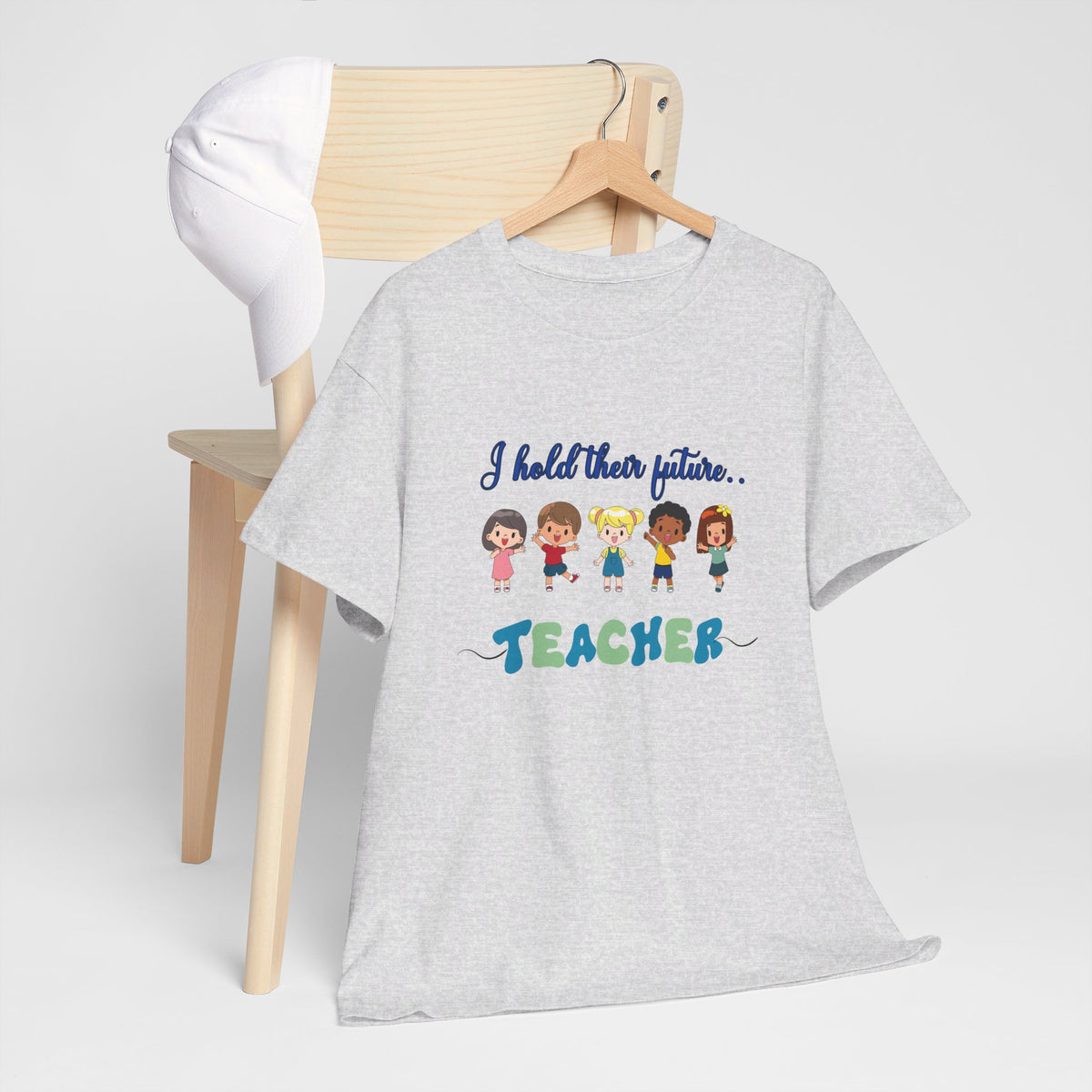 Teacher and Kids, Crewneck Tshirt