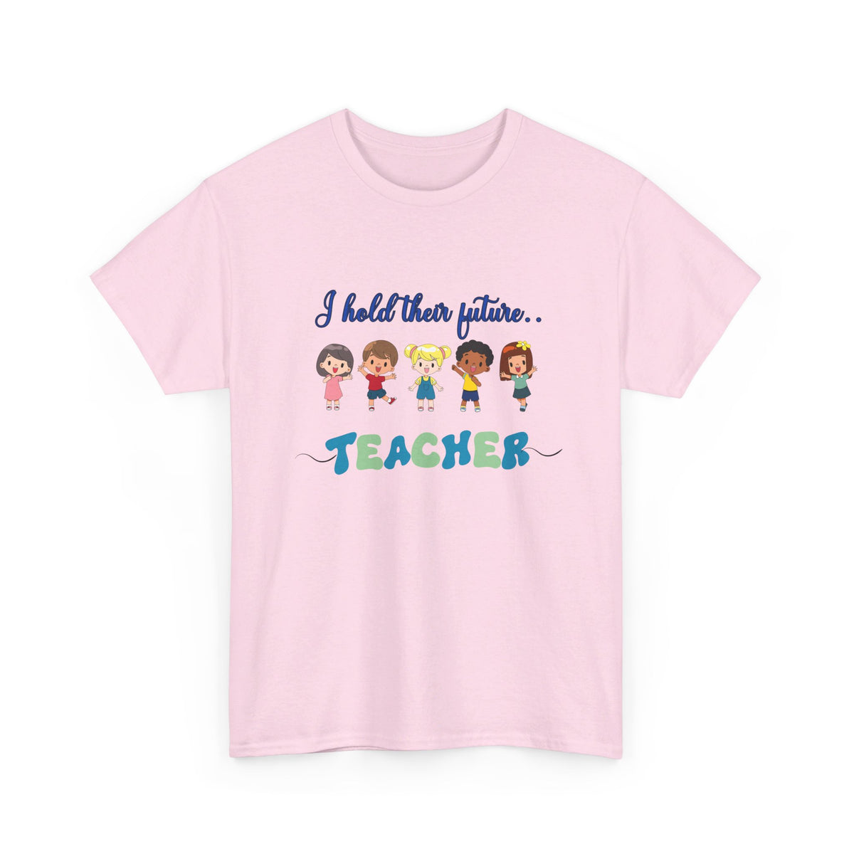 Teacher and Kids, Crewneck Tshirt