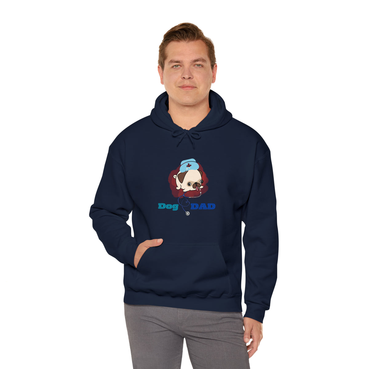 Dog Dad Hooded Sweatshirt