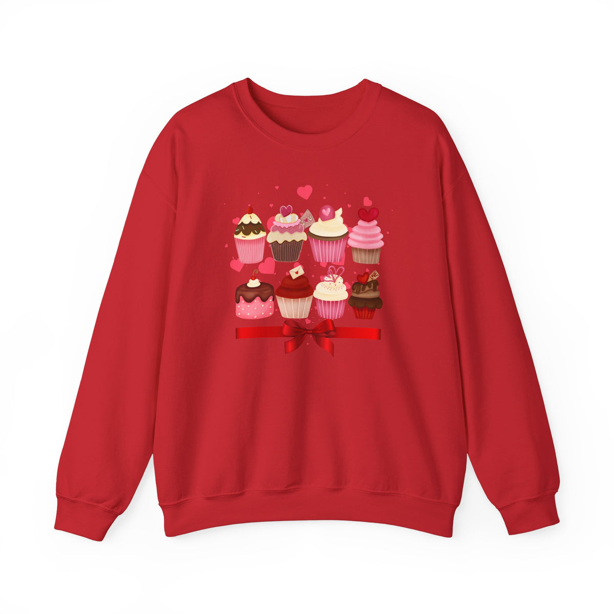 Love, Cupcakes Crewneck Sweatshirt