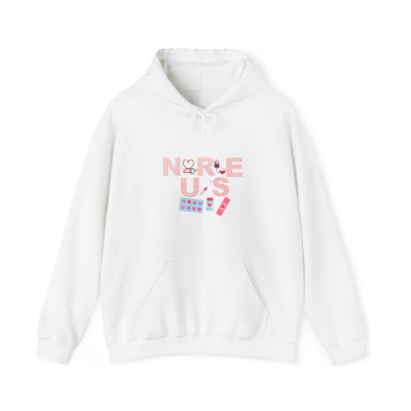 Love, Nurse Hooded Sweatshirt