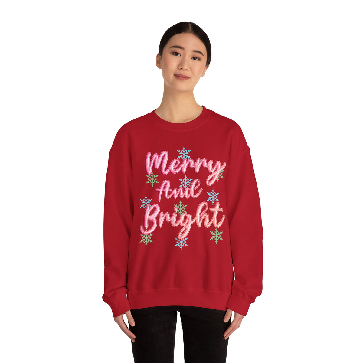 Merry and Bright Crewneck Sweatshirt