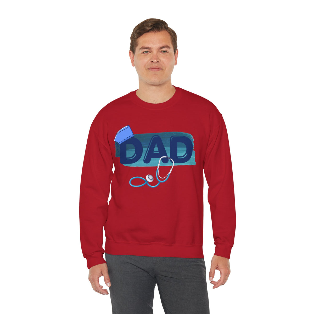 Doctor Dad Crewneck Sweatshirt