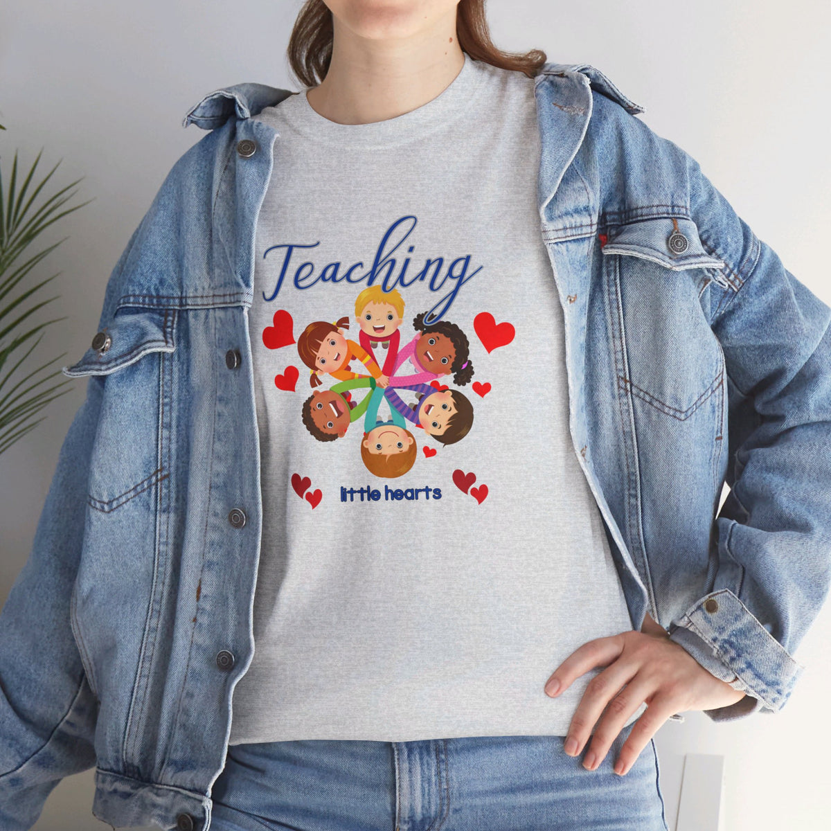 Teaching Little Kids, Crewneck Tshirt