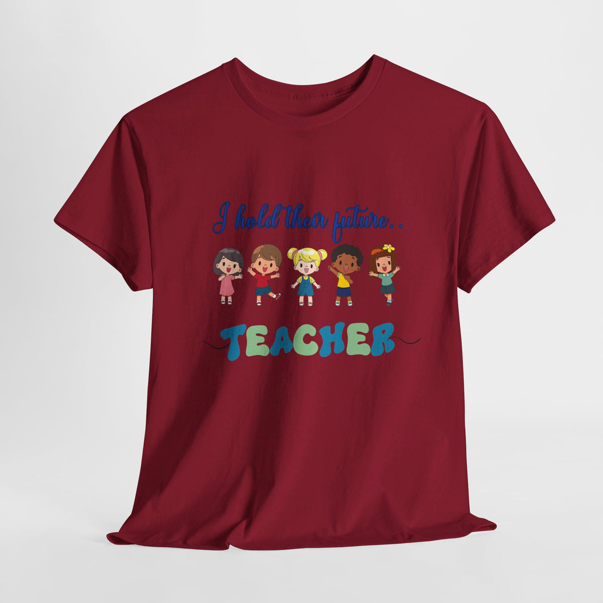 Teacher and Kids, Crewneck Tshirt