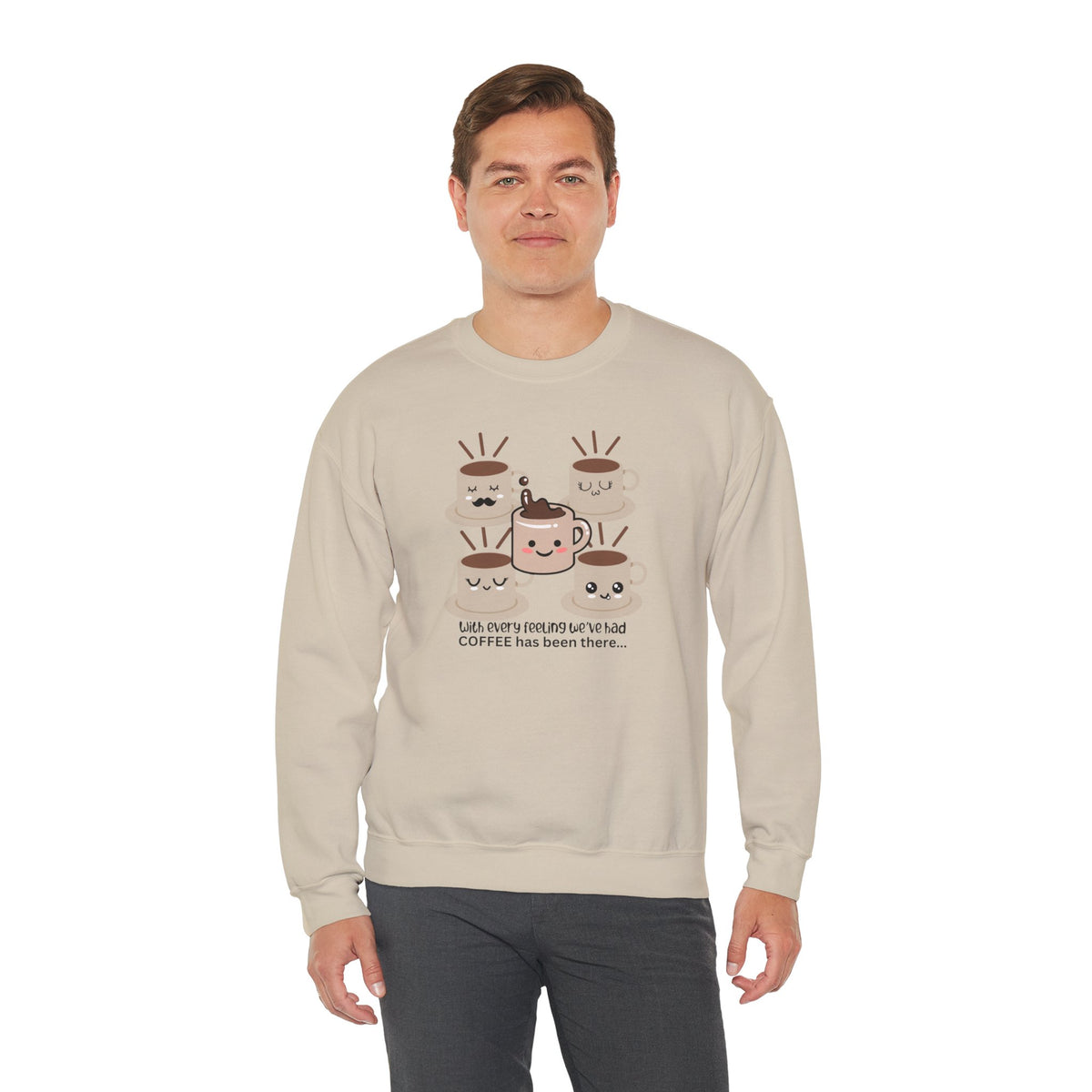 Love, Coffee Crewneck Sweatshirt