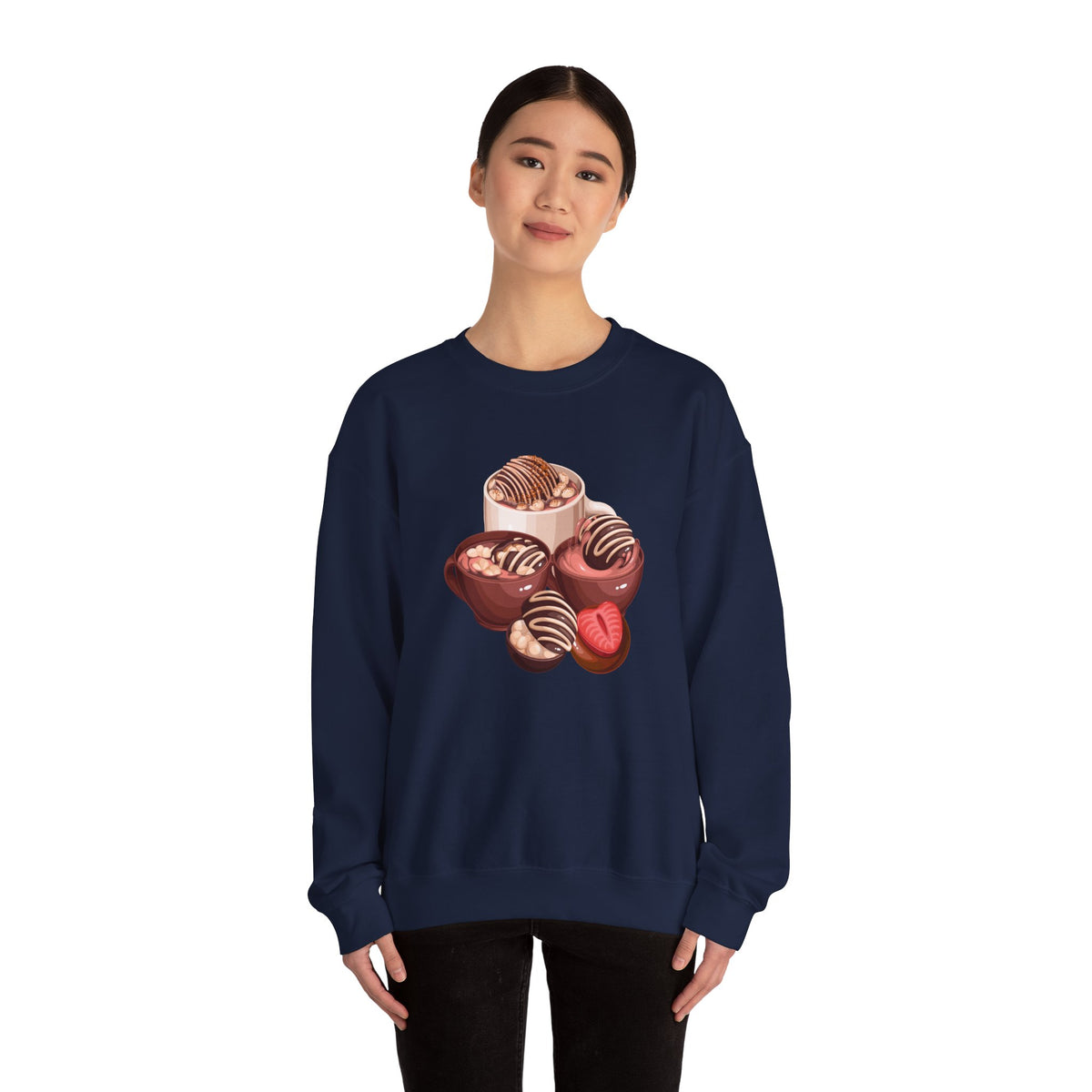 Love, Ice Cream Crewneck Sweatshirt