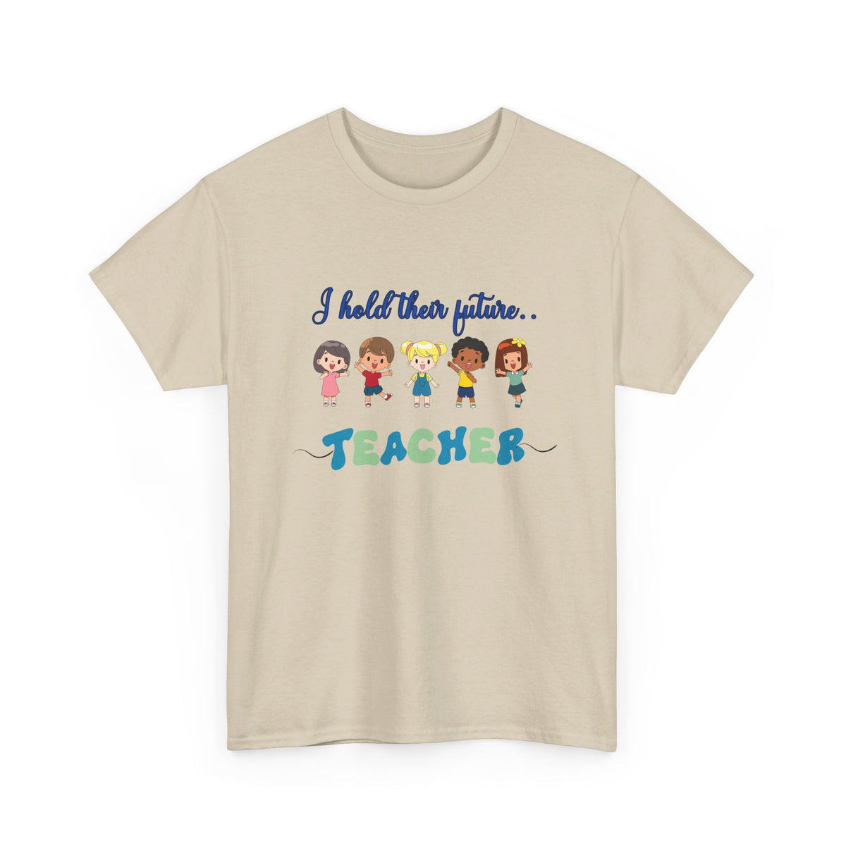 Teacher and Kids, Crewneck Tshirt