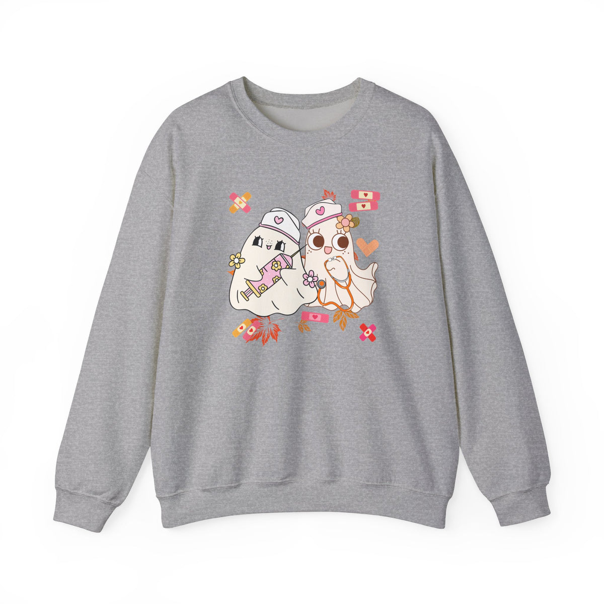 Nurse Ghost Crewneck Sweatshirt