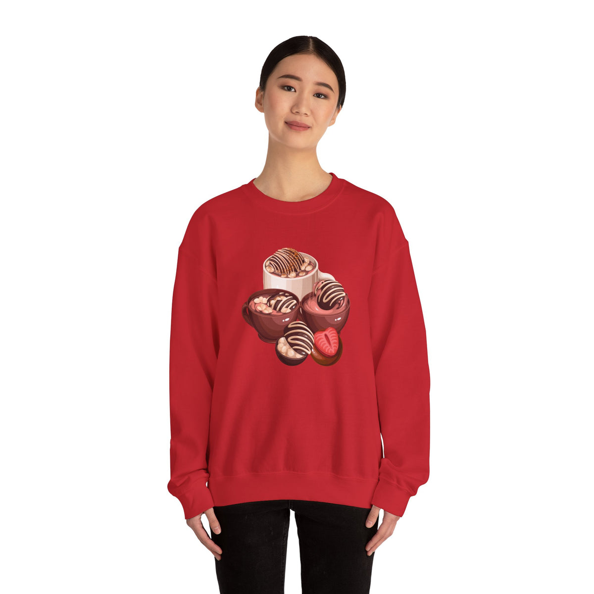 Love, Ice Cream Crewneck Sweatshirt