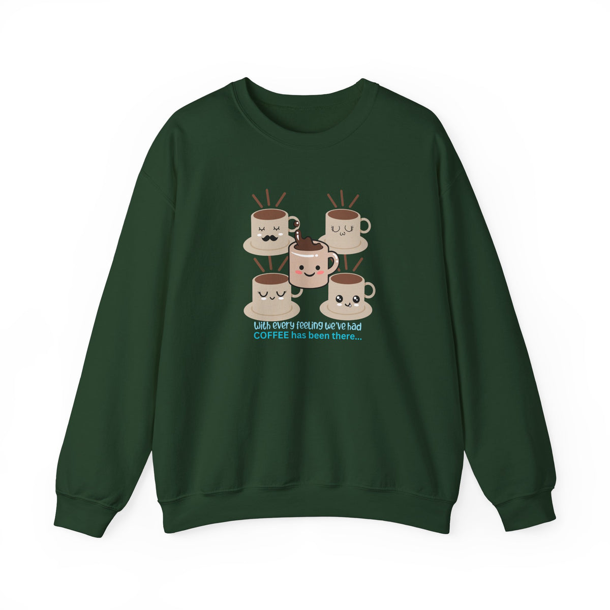 Love, Coffee Crewneck Sweatshirt