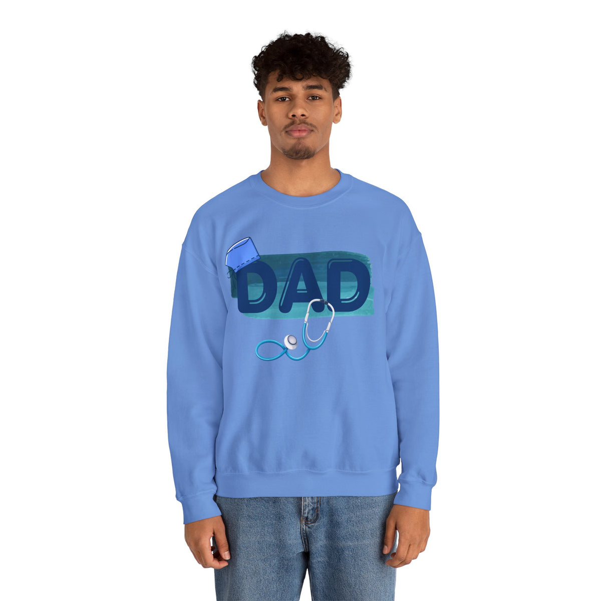 Doctor Dad Crewneck Sweatshirt