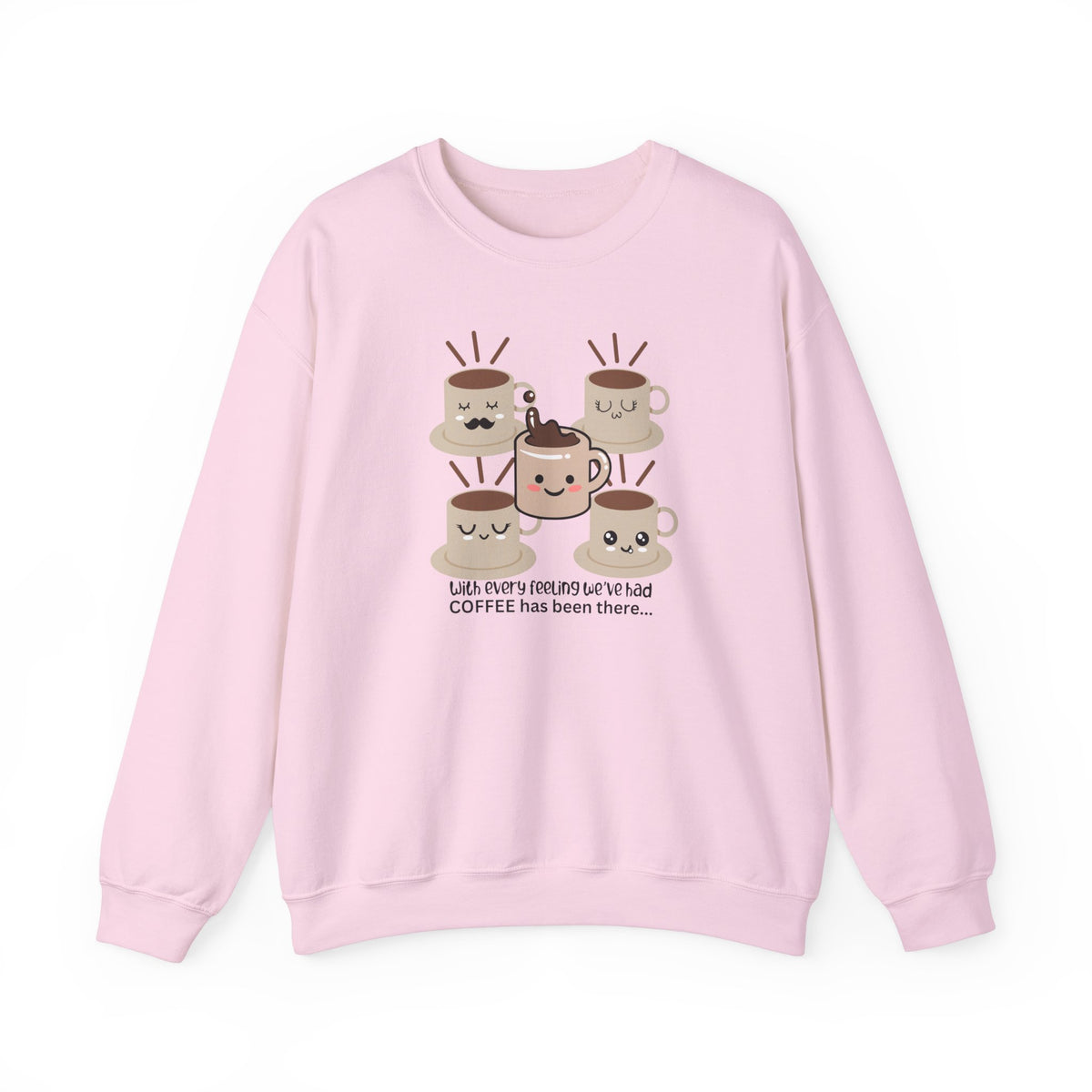 Love, Coffee Crewneck Sweatshirt