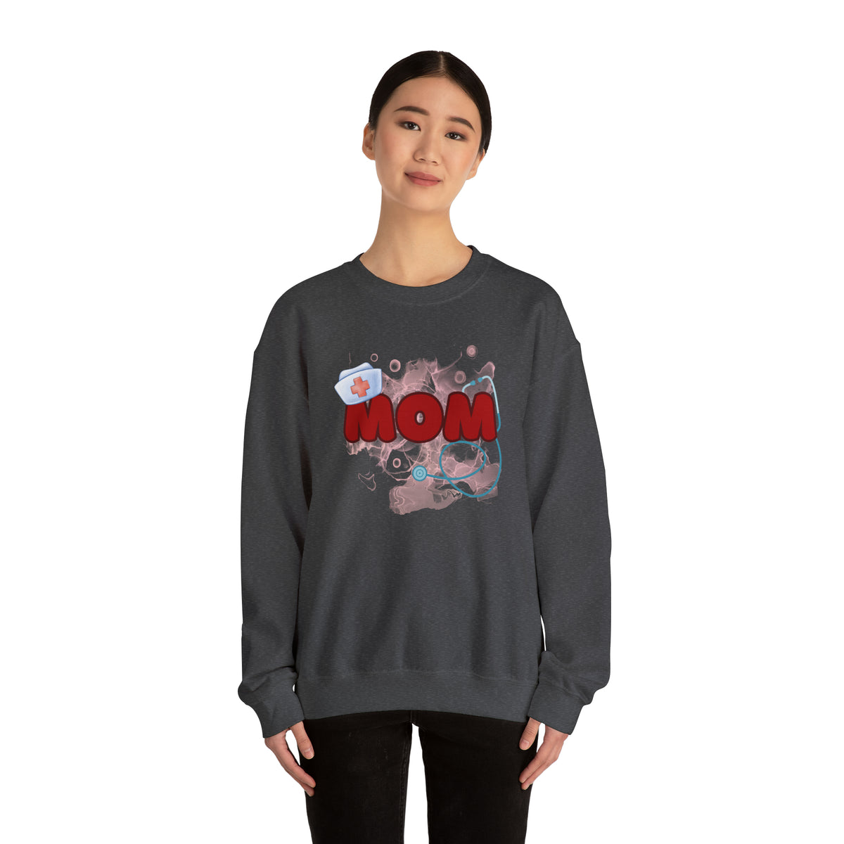 Nurse Mom Crewneck Sweatshirt