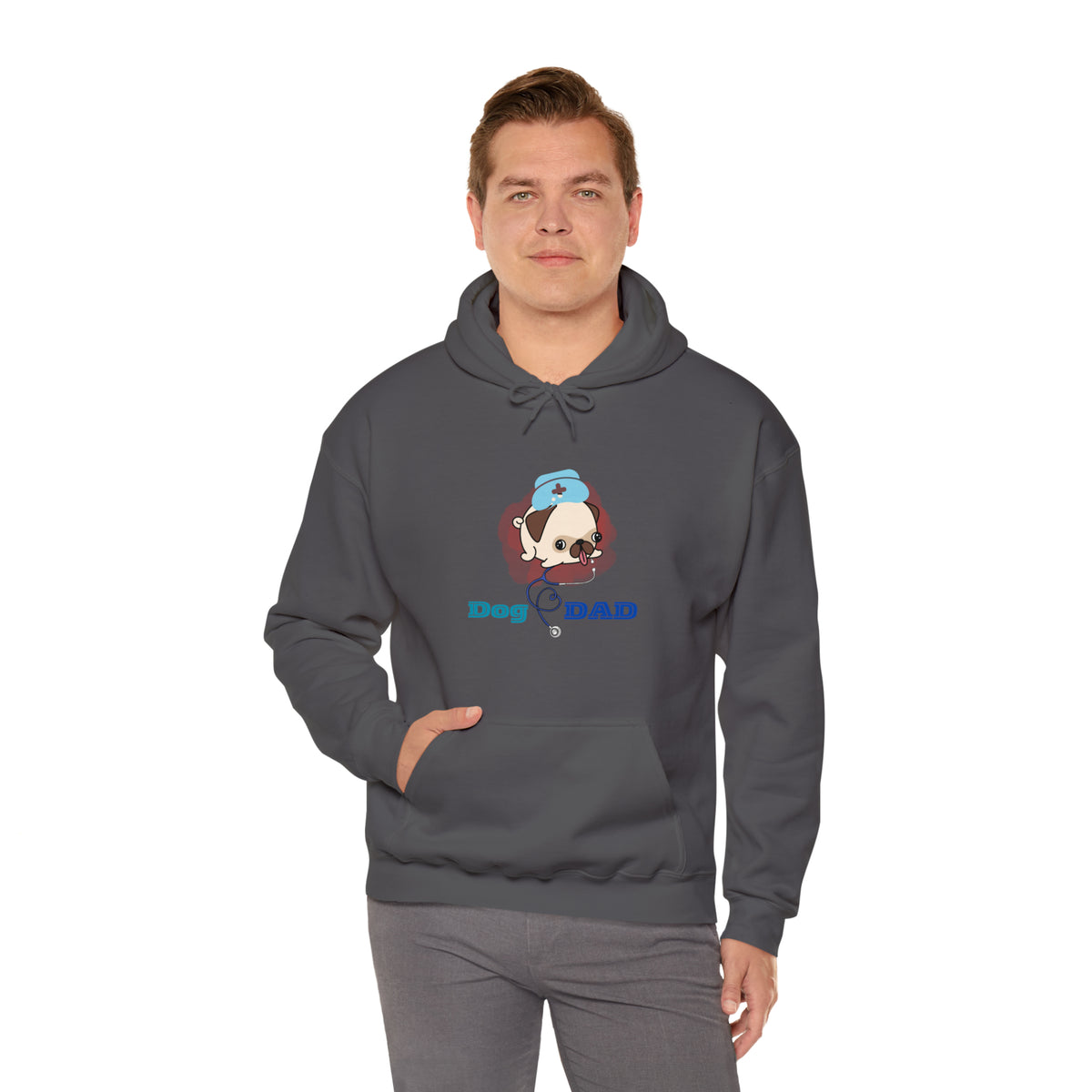 Dog Dad Hooded Sweatshirt