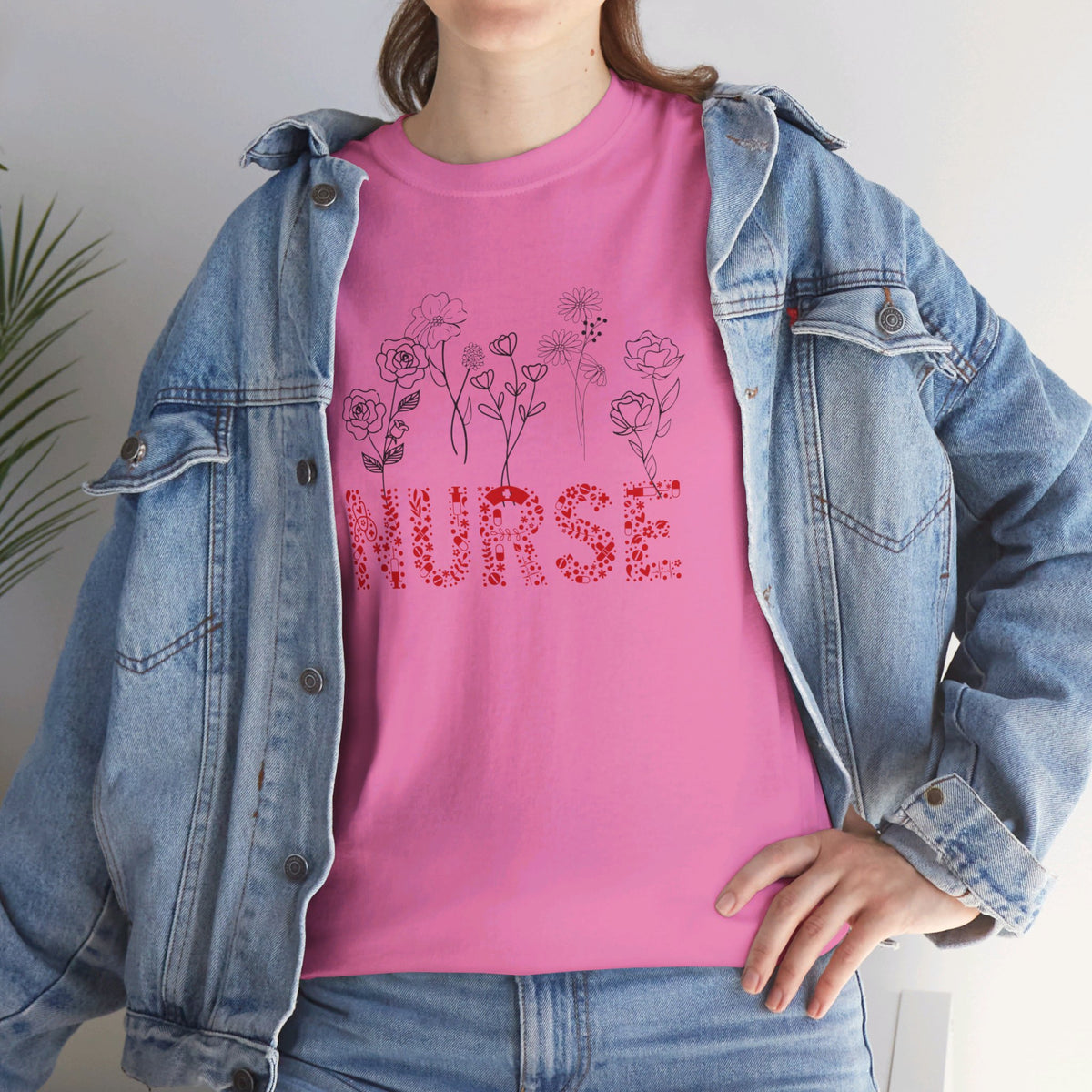 Nurse Flower Tshirt