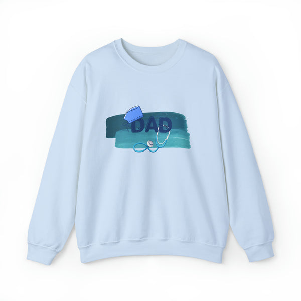 Nurse Doctor  Dad Crewneck Sweatshirt