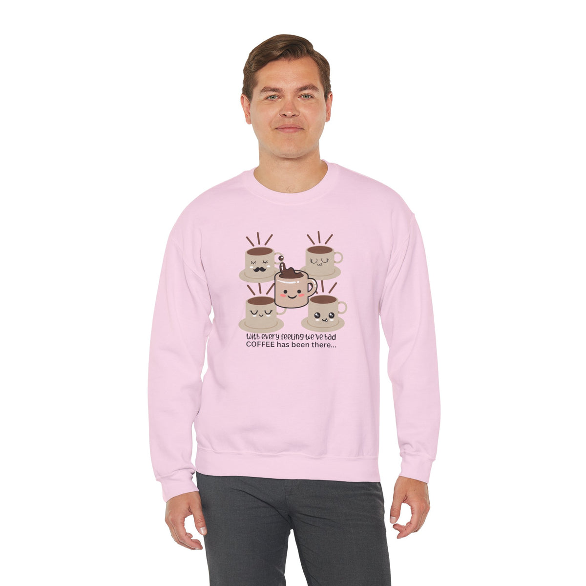 Love, Coffee Crewneck Sweatshirt