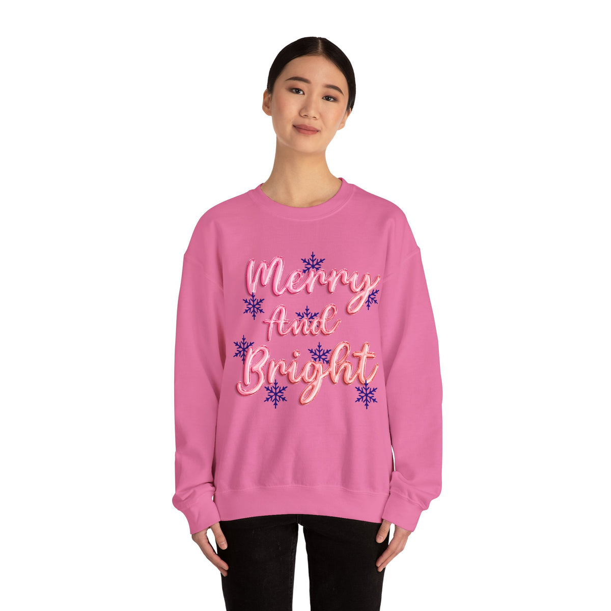 Merry and Bright Crewneck Sweatshirt