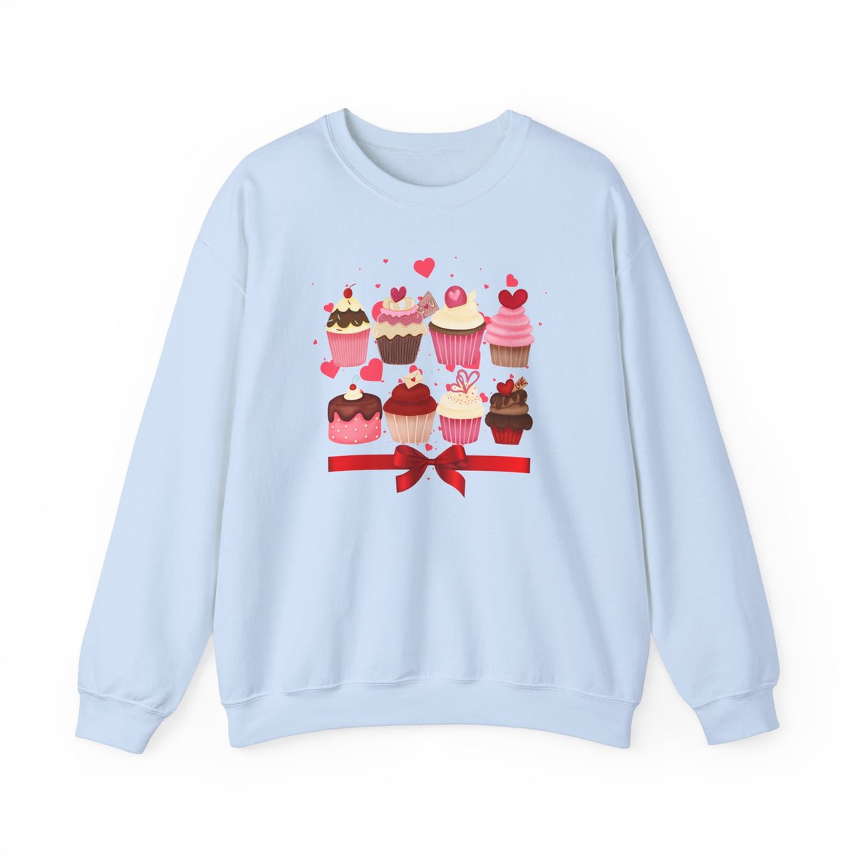 Love, Cupcakes Crewneck Sweatshirt