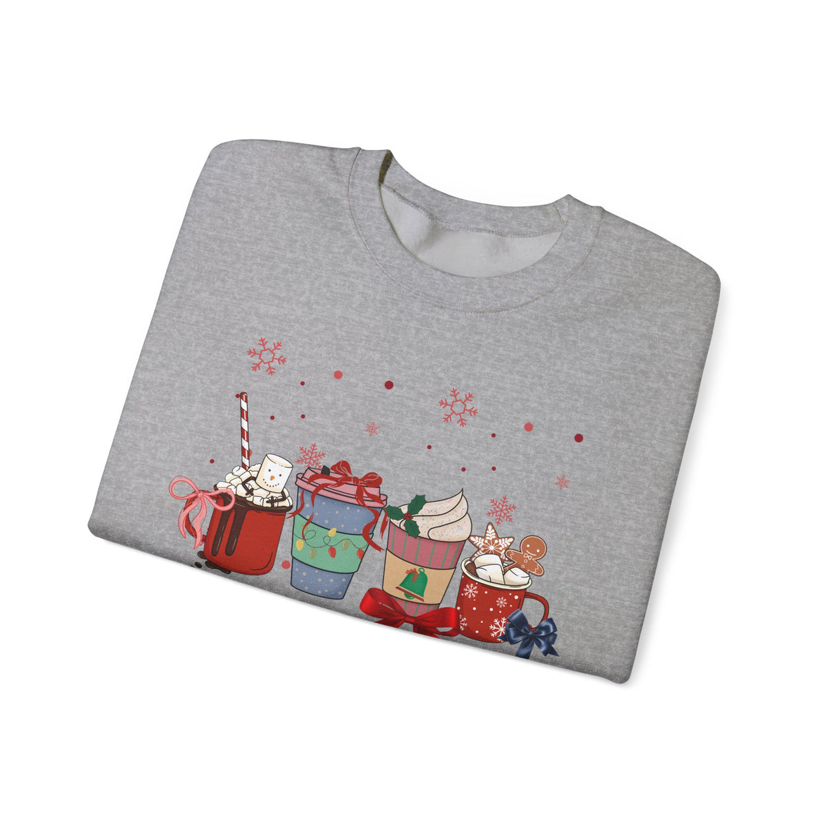 Christmas Drinks Crewneck Sweatshirt