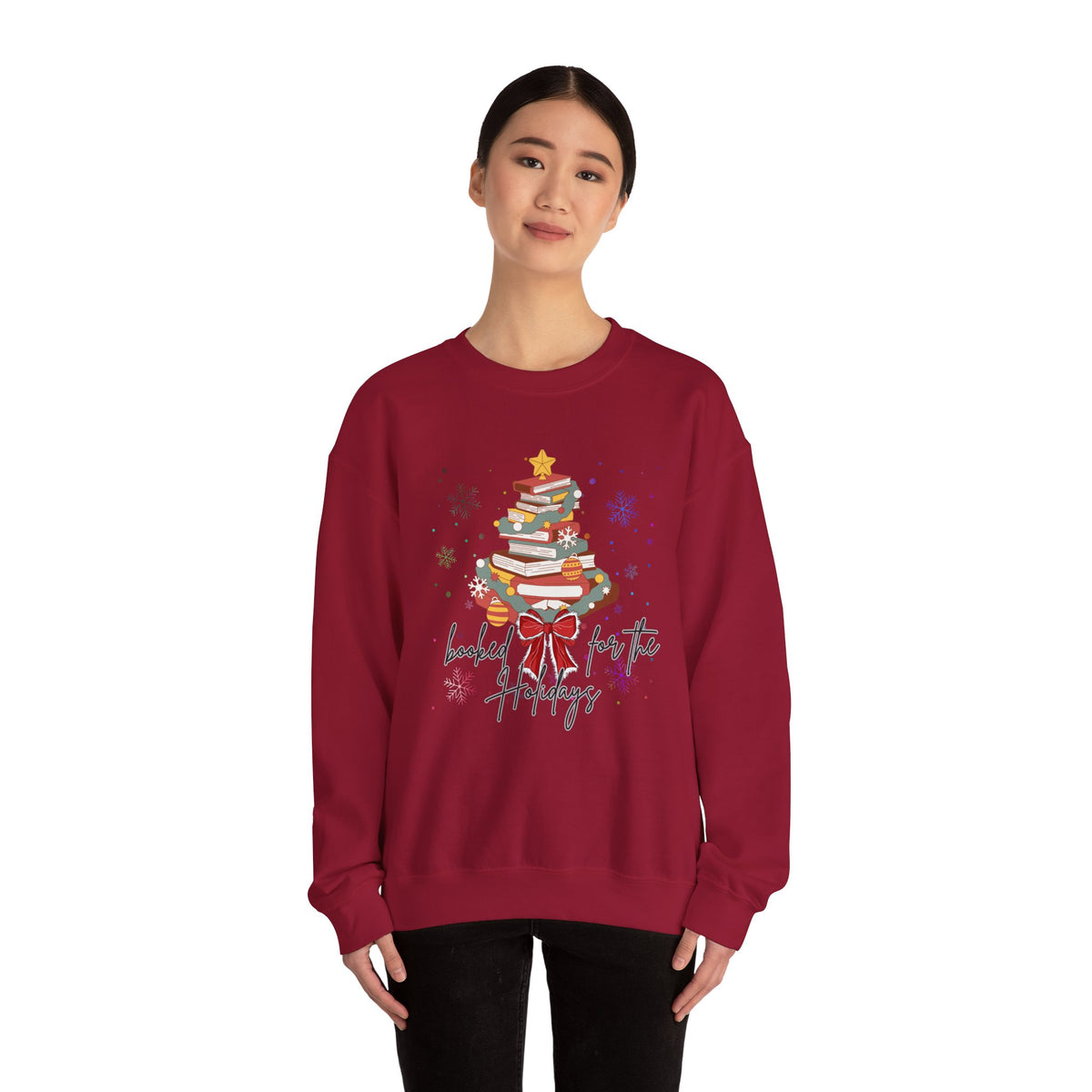 Booked for the Holidays Crewneck Sweatshirt