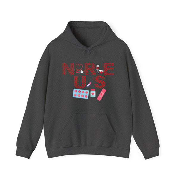 Love, Nurse Hooded Sweatshirt