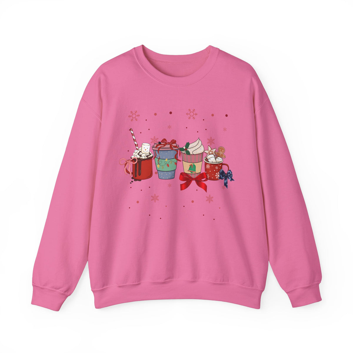 Christmas Drinks Crewneck Sweatshirt