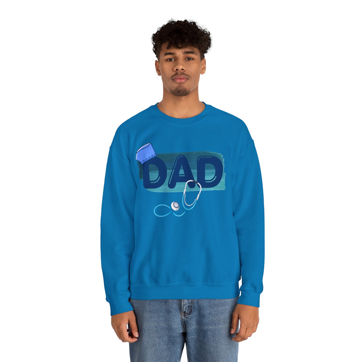 Doctor Dad Crewneck Sweatshirt